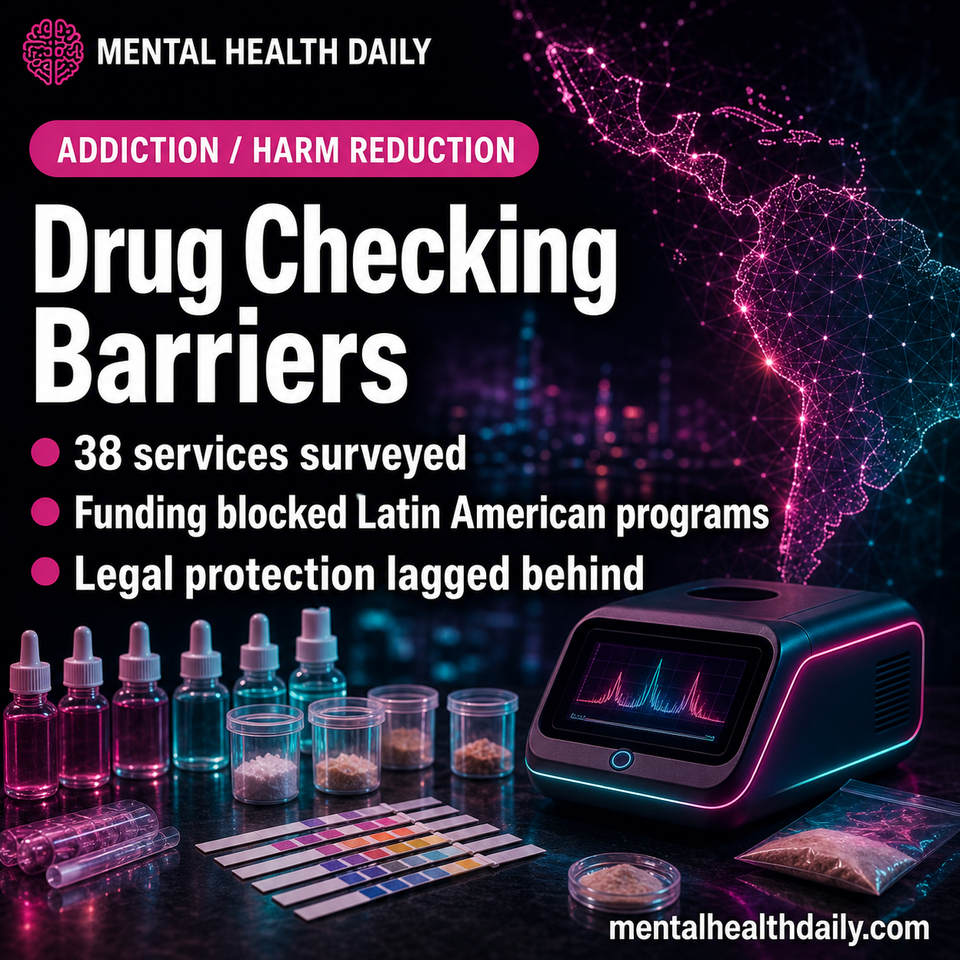 Latin American Drug Checking Services Face Legal and Funding Barriers