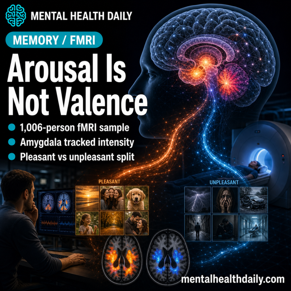 Emotional Memory fMRI Separates Arousal From Valence