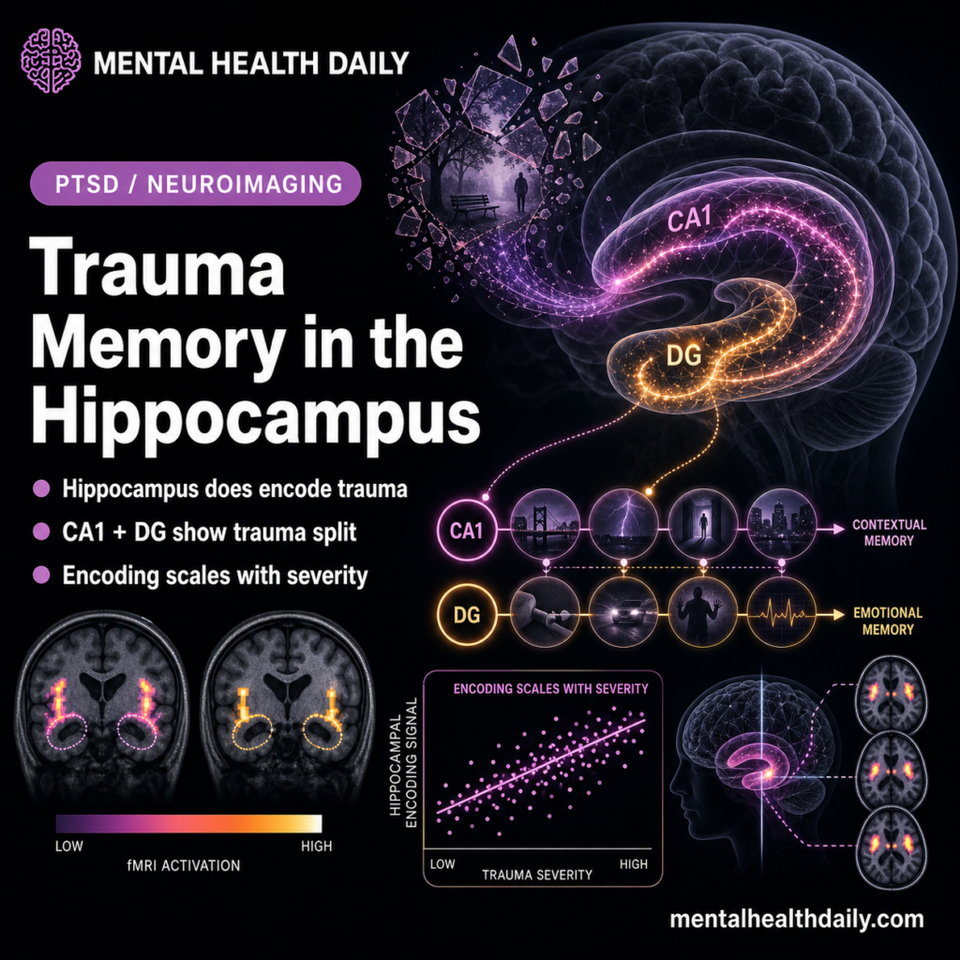 PTSD Trauma Memories Are Encoded in Hippocampal Semantic Maps