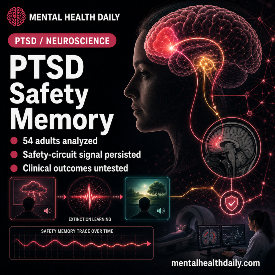 PTSD Counterconditioning Strengthened fMRI Safety Memory