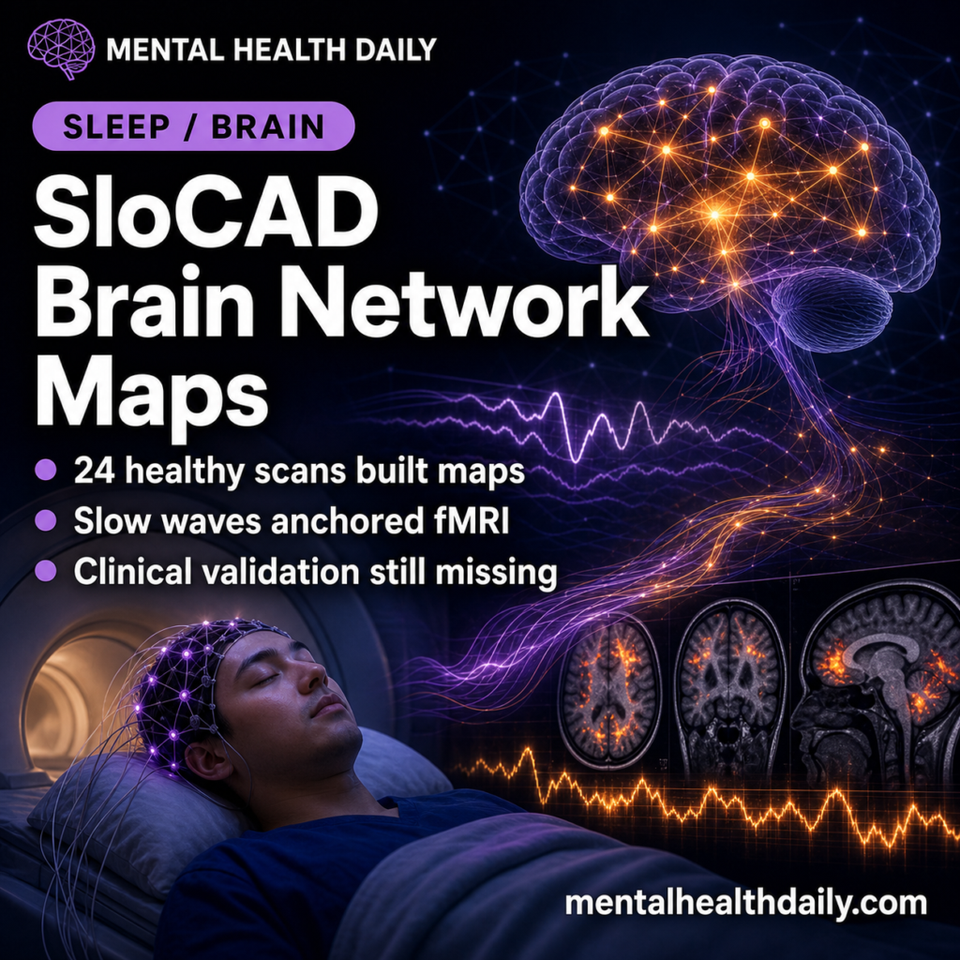 SloCAD Sleep EEG-fMRI Maps Brain Network Deviations Before Diagnosis