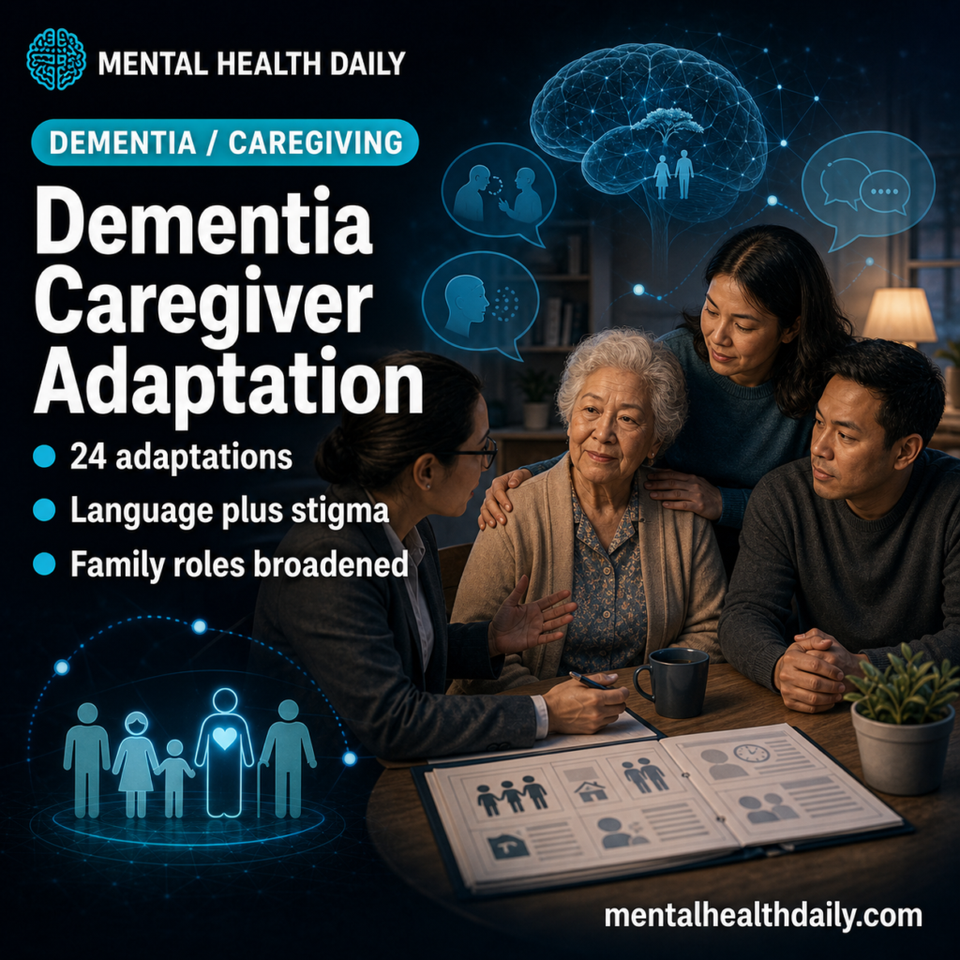 Dementia Caregiver Intervention Needed 24 Cultural Adaptations