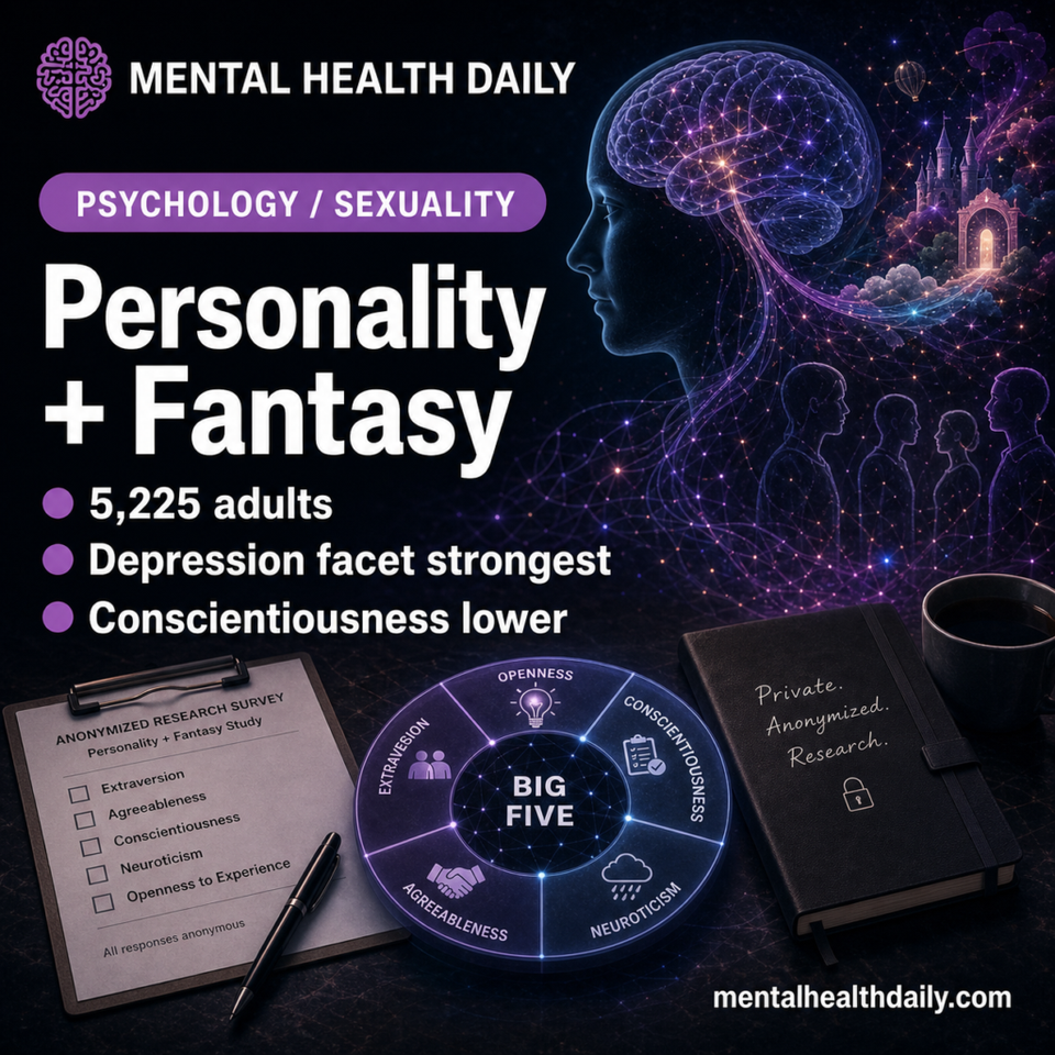 Big Five Personality Traits and Sexual Fantasies in 5,225 Adults