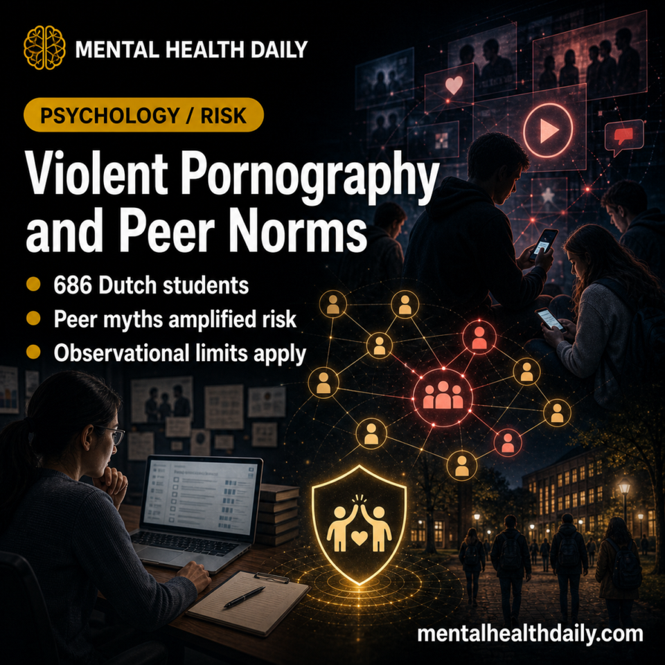 Violent Pornography and Sexual Aggression: Peer Rape Myths Raise Risk