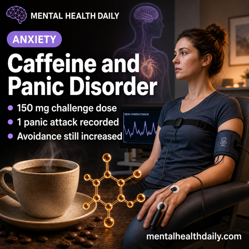 150 mg Caffeine Did Not Trigger Panic in Panic Disorder Trial