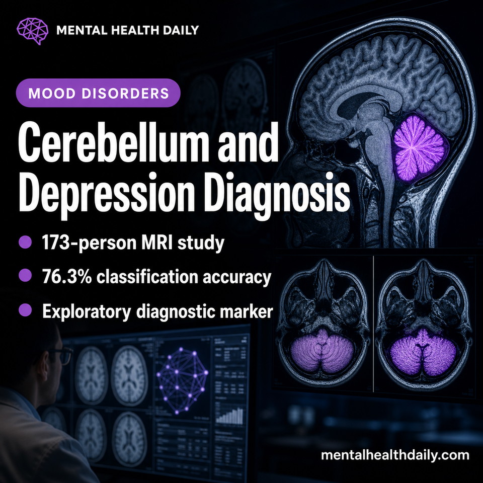 Cerebellar Gray Matter Separated Bipolar From Unipolar Depression