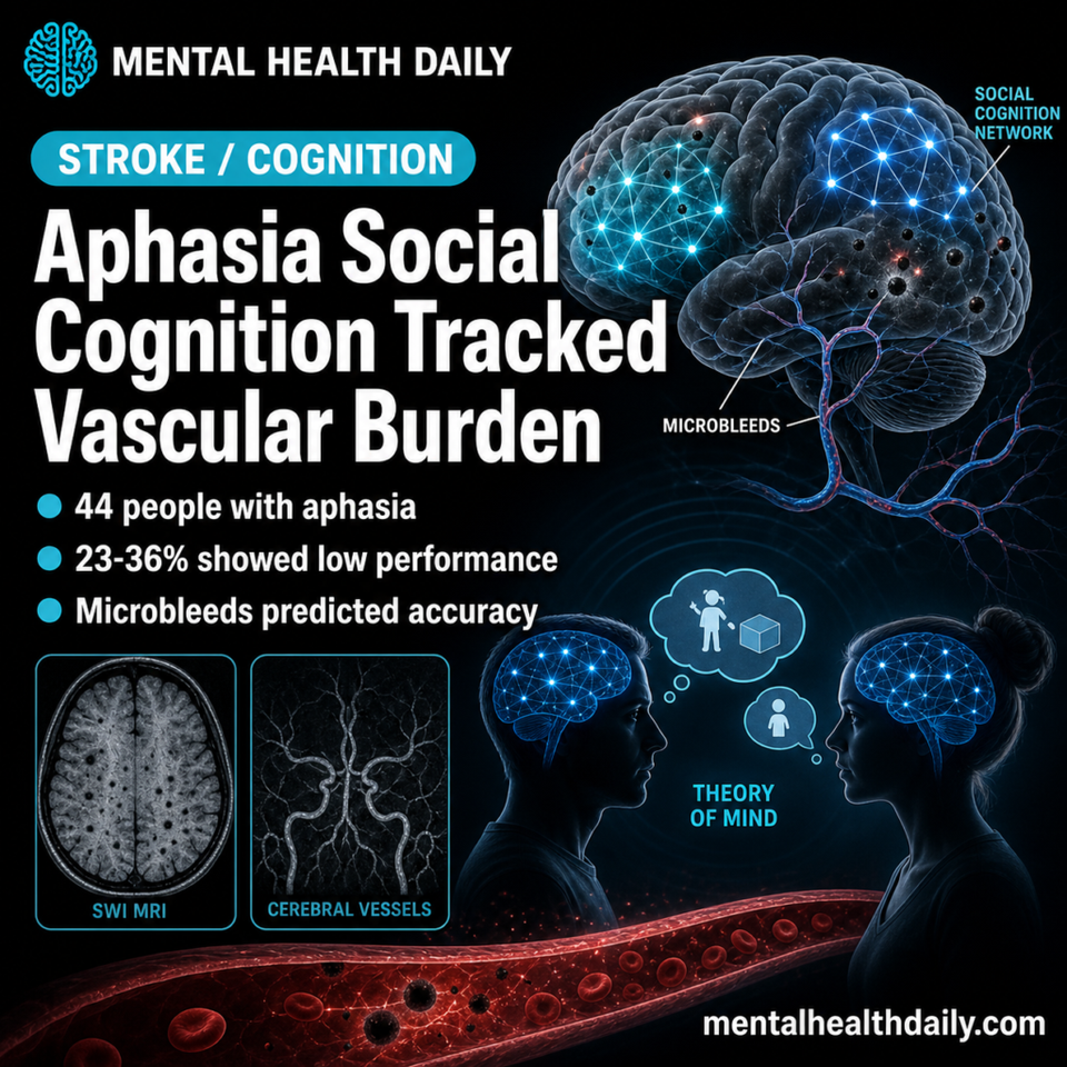Post-Stroke Aphasia Theory of Mind Linked to Cerebral Microbleeds