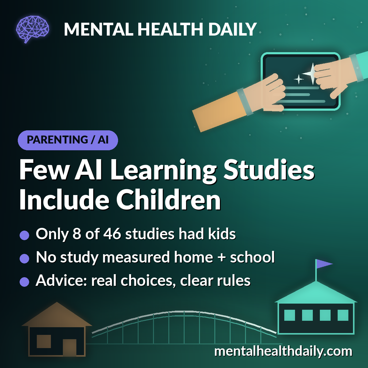 Most AI Learning Studies Leave Out Children, Review Finds