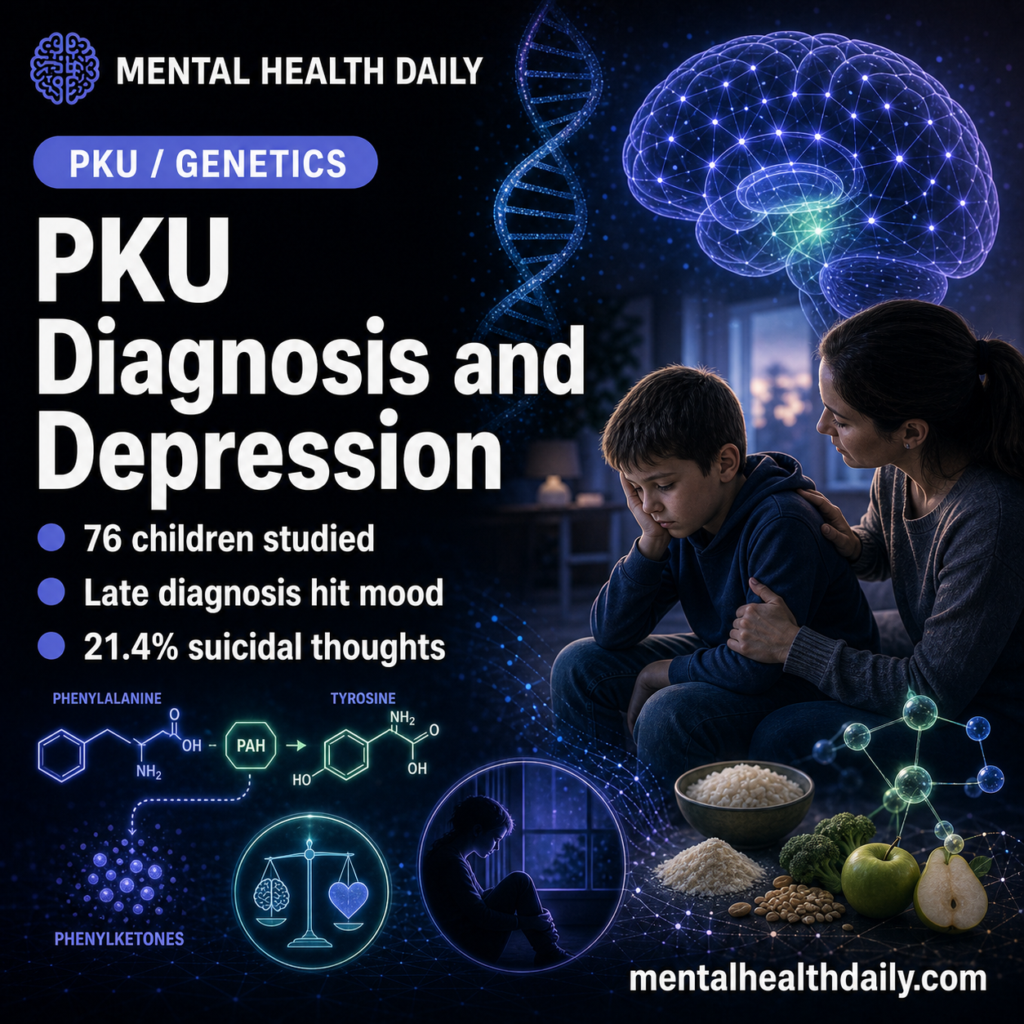 MHD featured image for depression and quality of life in children with phenylketonuria.