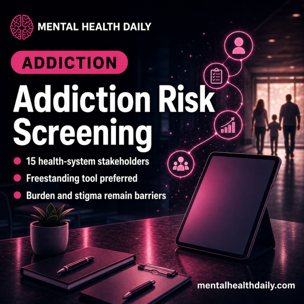 MHD featured image for CARES addiction risk screening implementation.