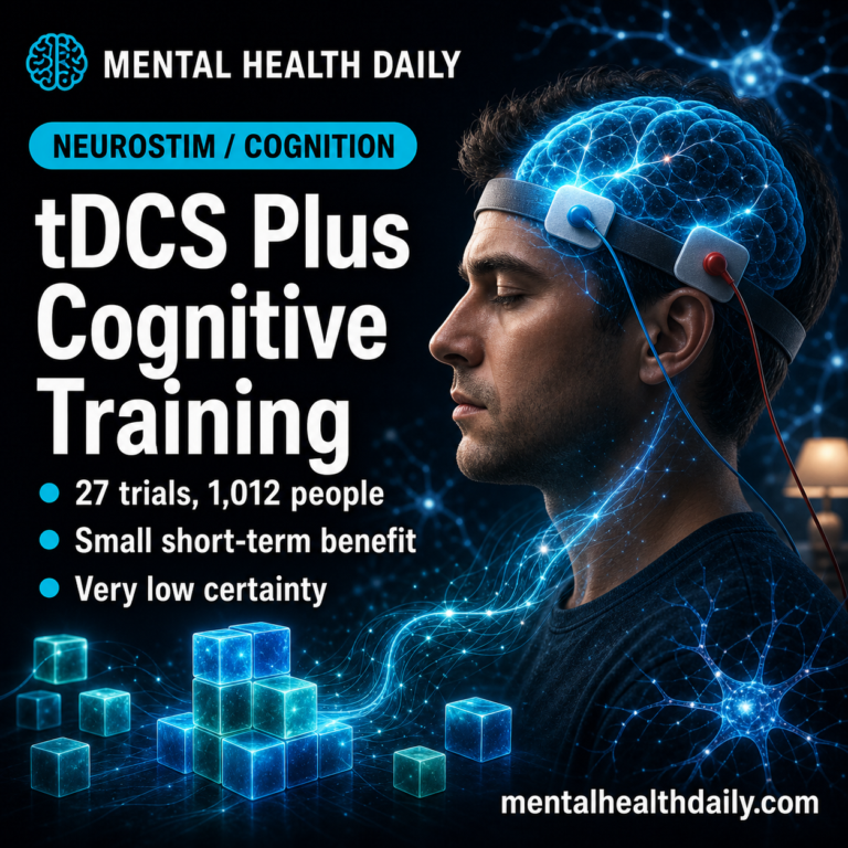 tDCS Plus Cognitive Training Improved Cognition Short-Term by SMD 0.36 ...