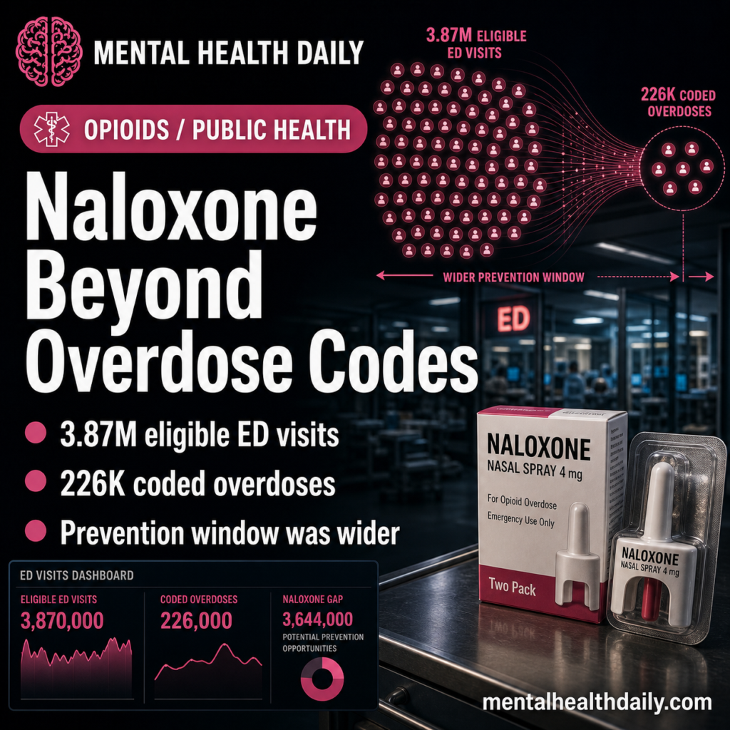 MHD featured image for emergency department naloxone distribution and opioid overdose prevention.