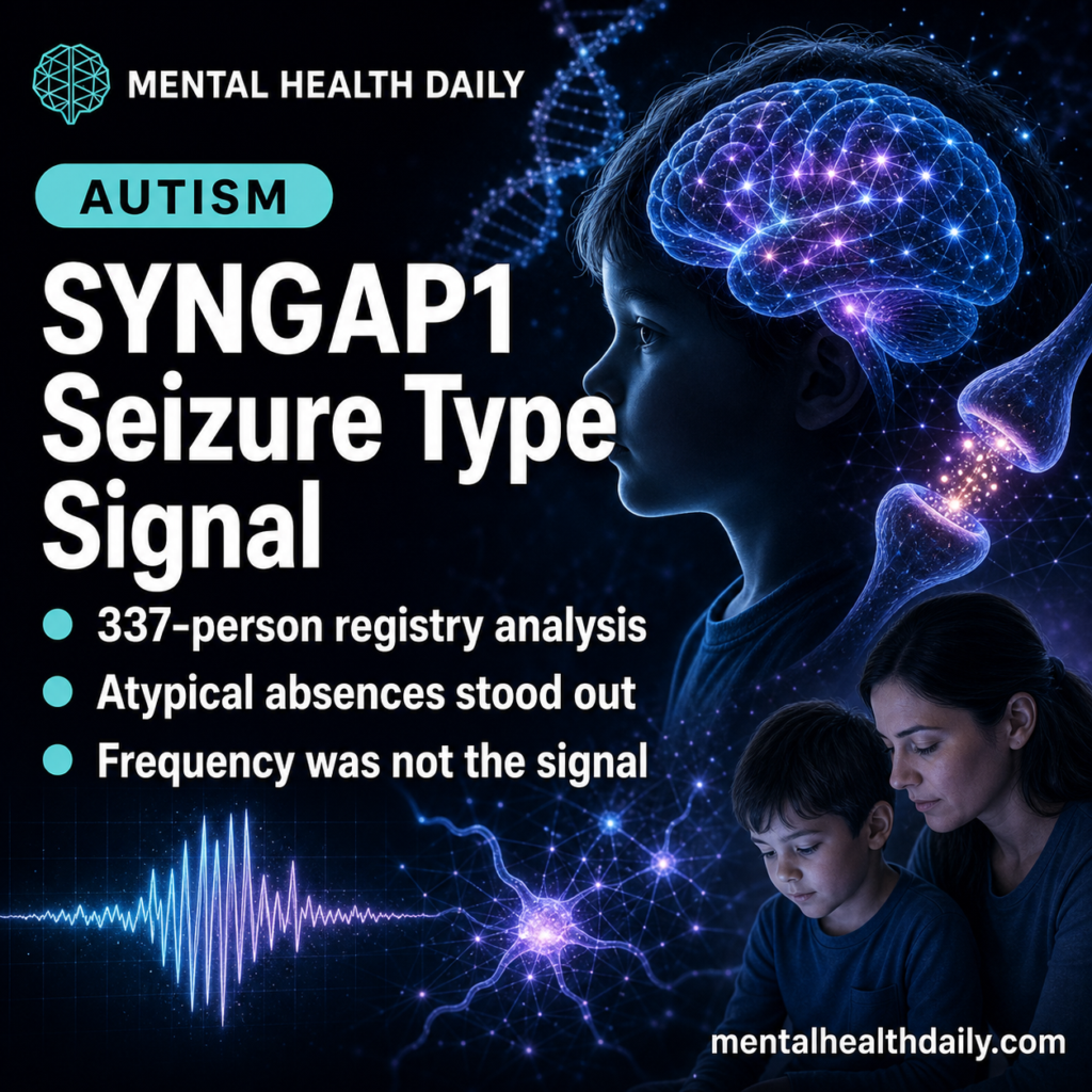 MHD featured image for SYNGAP1 seizure semiology and autistic behaviors.