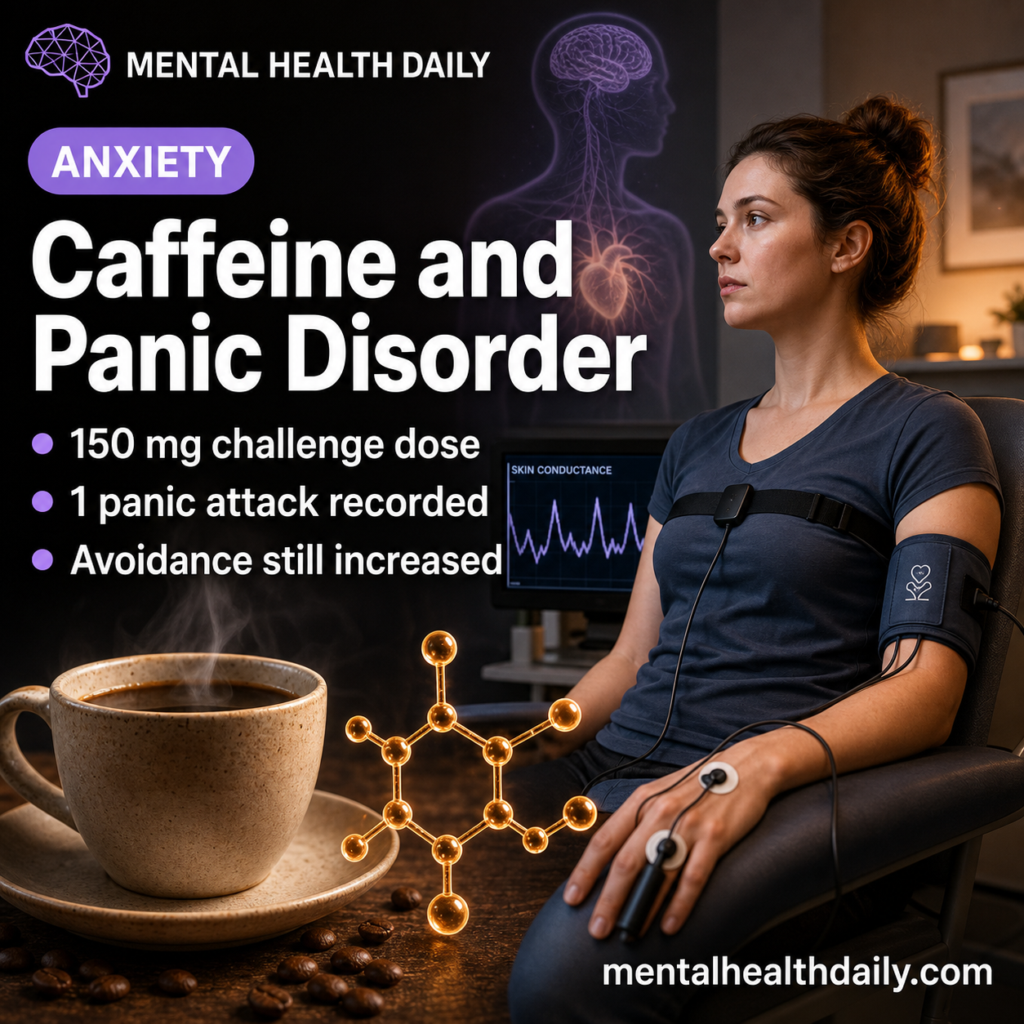 150 mg Caffeine Did Not Trigger Panic in Panic Disorder Trial