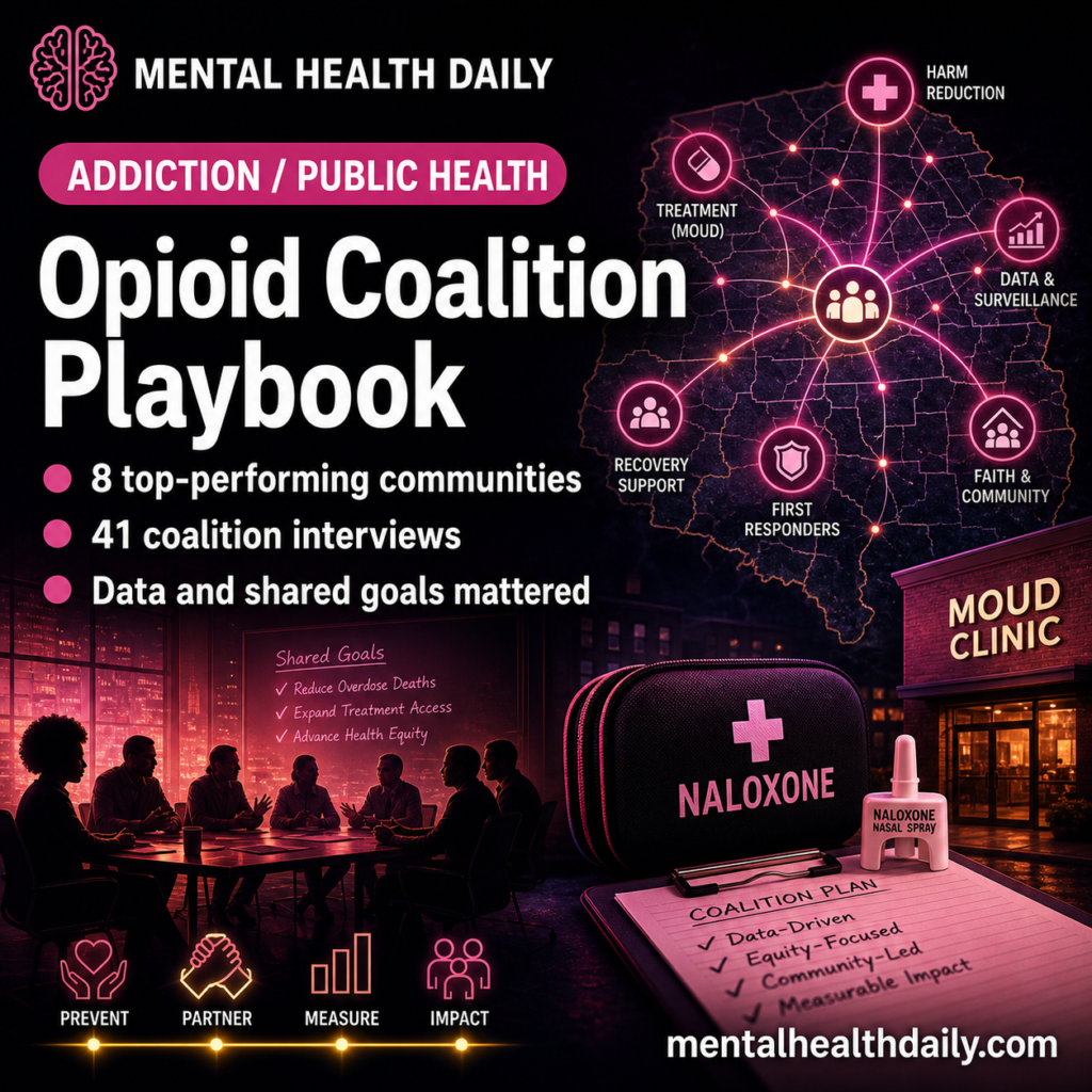 Opioid Coalitions Used Data and Shared Goals to Expand MOUD/Naloxone