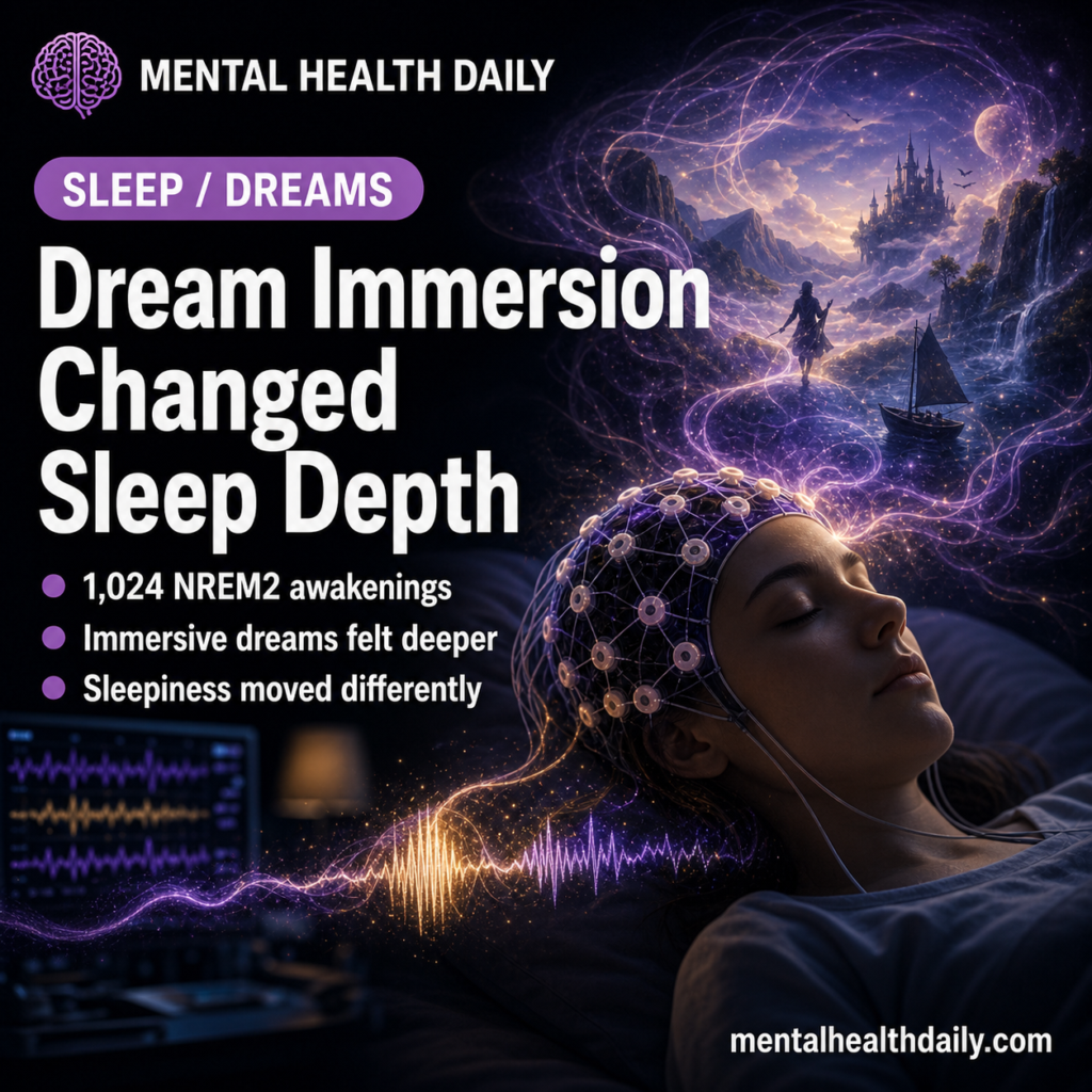 NREM2 Dreaming Preserved Subjective Sleep Depth in 1,024 Awakenings